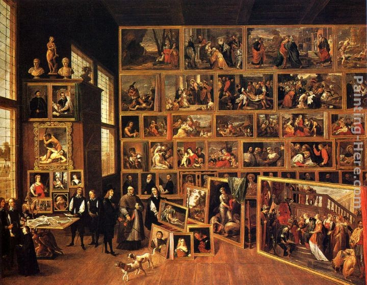 David the Younger Teniers The Archduke Leopold - Wilhelm's Studio